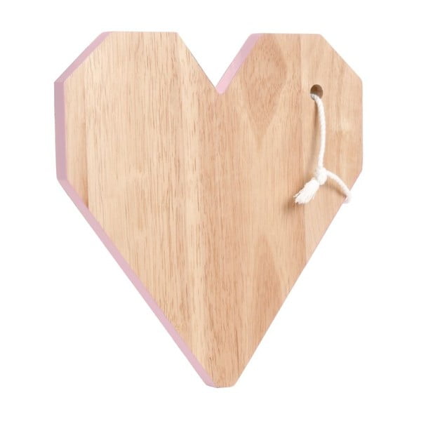 Origami rezalna deska Heart Pink