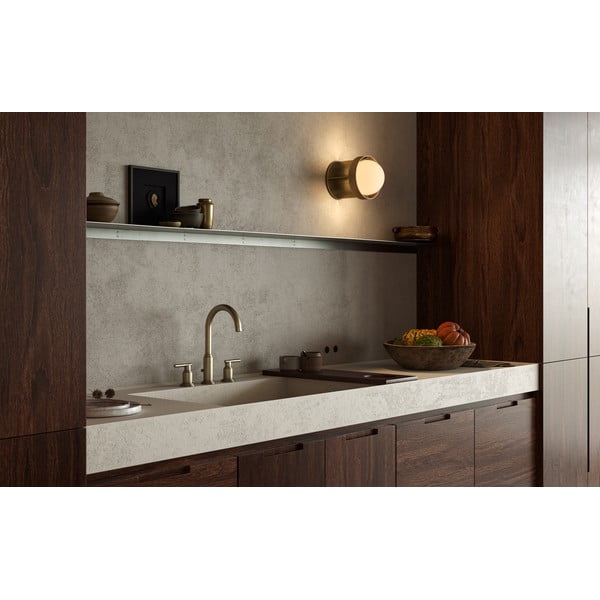 Zatemnitvena stenska svetilka v zlati barvi Loop – tala-image-1