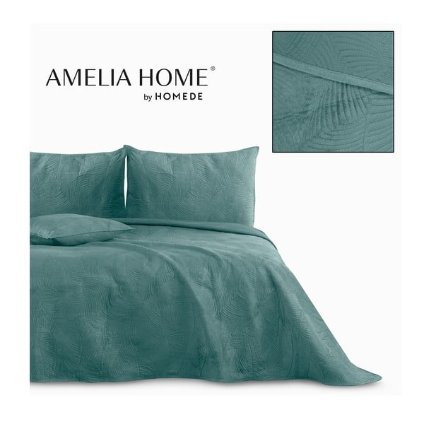 Modrozeleno pregrinjalo 240x260 cm Palsha – Restilo-image-4