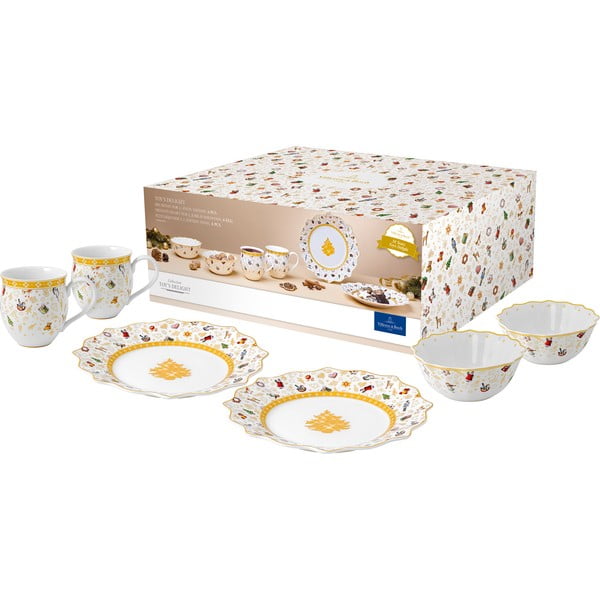 6-delni porcelanasti set posode z božičnim motivom Villeroy&Boch