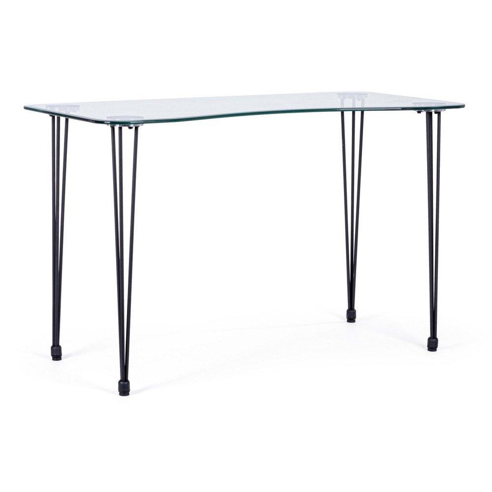 Pisalna miza s stekleno mizno ploščo 60x120 cm Rondo