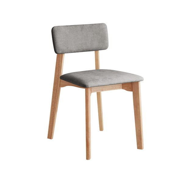 Pisarniški stol s svetlo sivim tekstilnim oblazinjenjem, DEEP Furniture Max
