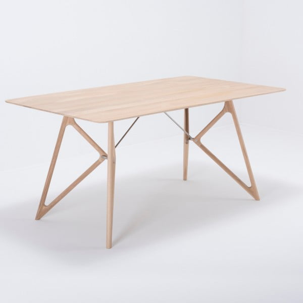 Jedilna miza s hrastovo ploščo 160x90 cm Tink - Gazzda