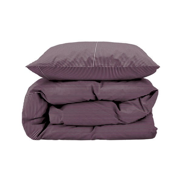 Vijolična enojna bombažna posteljnina 140x200 cm Cheerful – Södahl-image-2