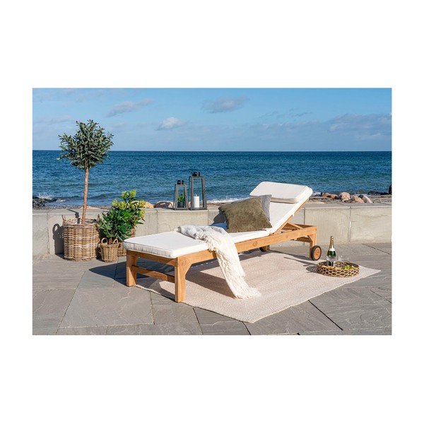 Vrtni fotelj iz tikovine House Nordic Andorra-image-1