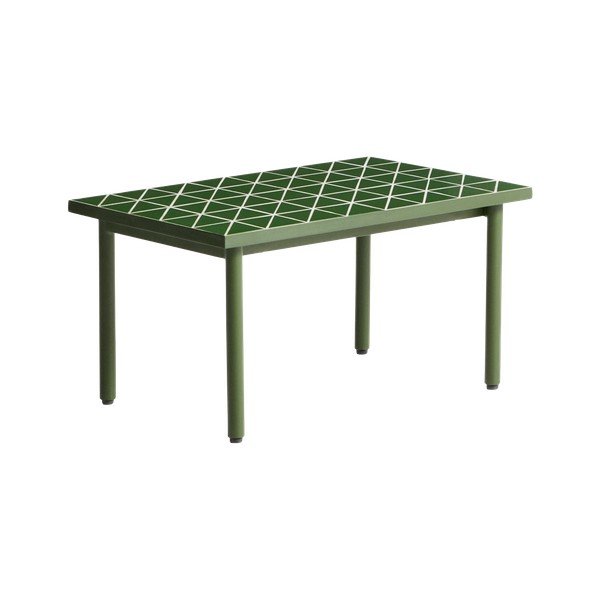 Vrtna mizica s keramično ploščo 51x81 cm Maurina – Kave Home