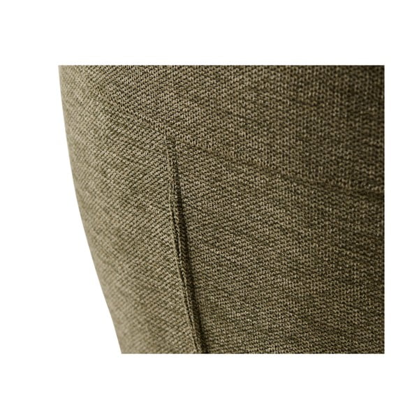 Zelen oblazinjen jedilni stol z nasloni za roke Roxana – Unique Furniture-image-3