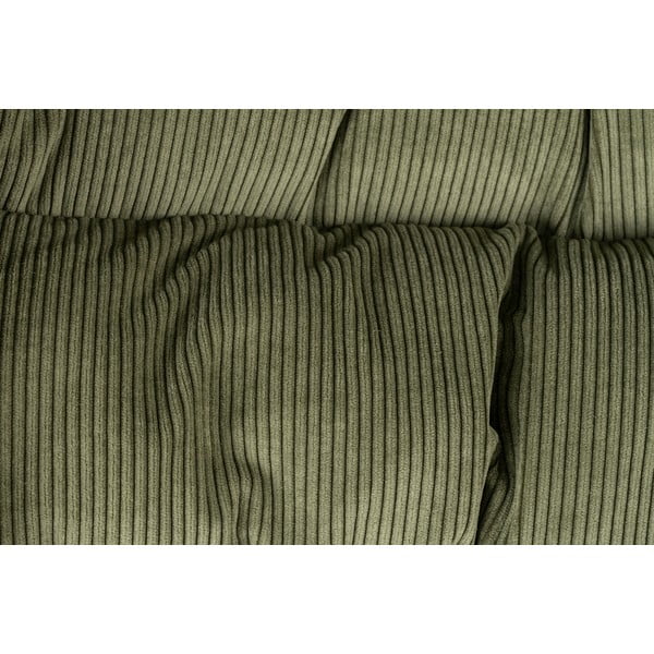 Zelen žameten fotelj Vince – Dutchbone-image-1