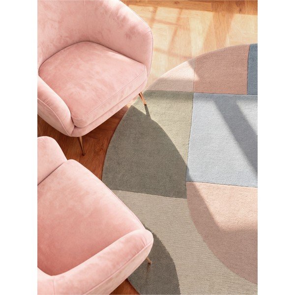 Ročno tkana volnena okrogla preproga ø 200 cm Westminster Piccadilly – Ted Baker-image-4