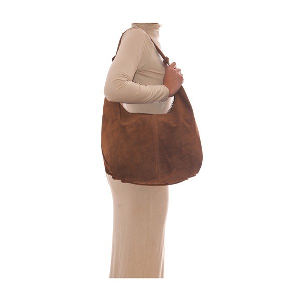 Usnjena torbica Mangotti 8003 Cognac-image-3