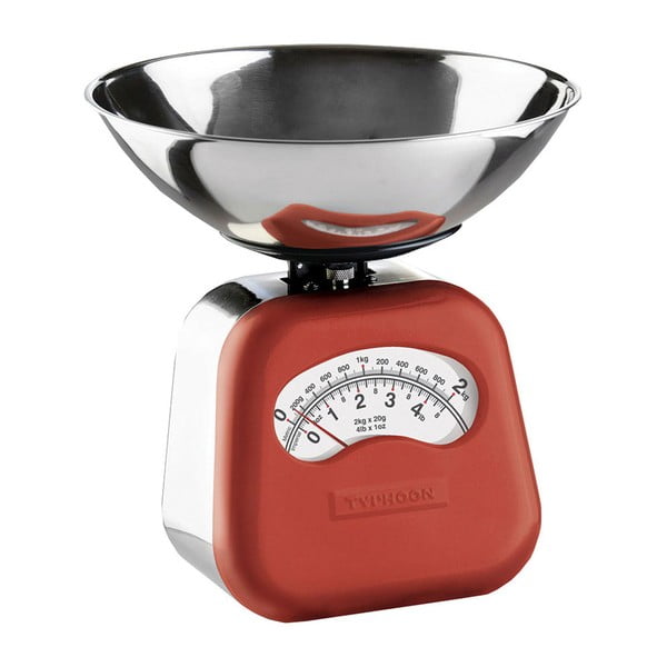 Kuhinjska tehtnica Novo Scales, rdeča