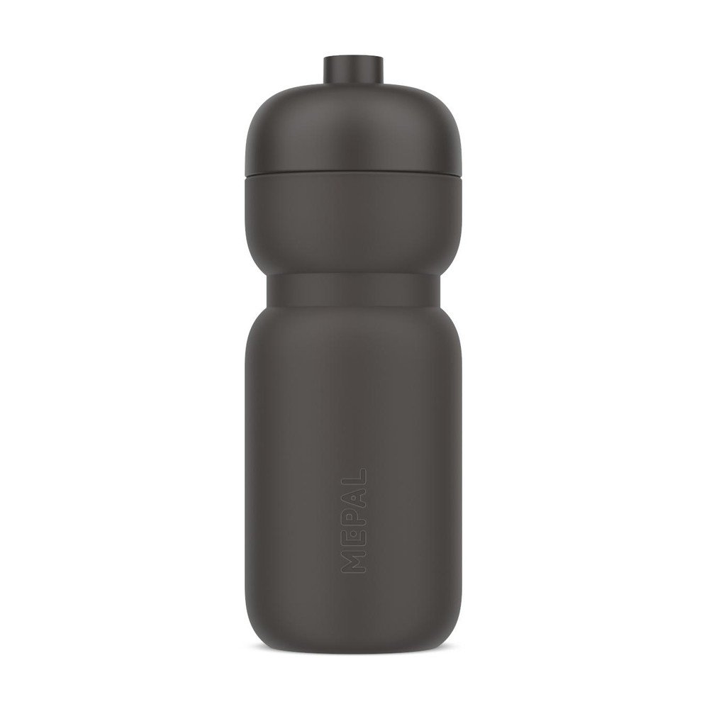 Siva plastična steklenica za vodo 600 ml Active
