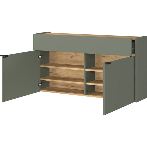 Žajbljevo zelena omarica 110x57x22 cm Ameca – Germania-image-3