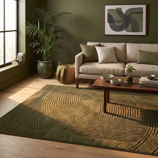 Zelena preproga 200x290 cm Zephyr – ESTE-image-1