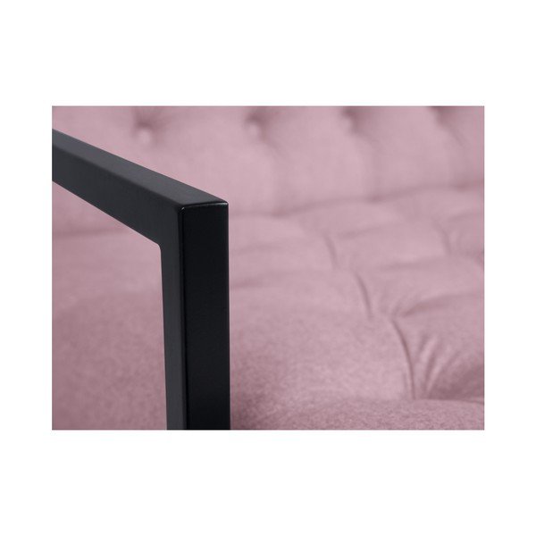 Svetlo roza fotelj Mazzini Sofas Aster-image-1