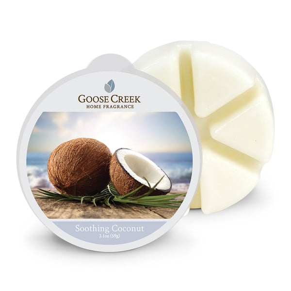 Goose Creek Pomirjujoč kokosov vosek za aromaterapijo, čas gorenja 65 ur