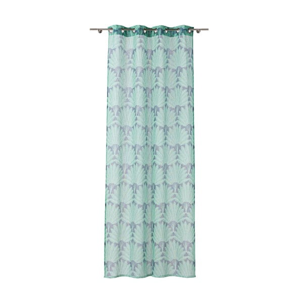 Zelena prosojna zavesa 140x260 cm Mauritius – Mendola Fabrics
