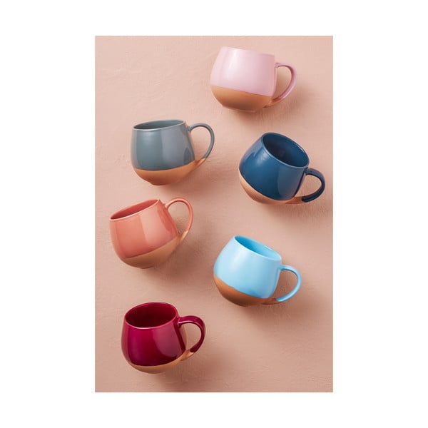 Bordo rdeča keramična skodelica 450 ml Eclipse – Maxwell & Williams-image-1