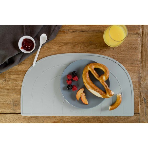 Siv silikonski pogrinjek Kindsgut Rainbow, 47 x 26 cm-image-3
