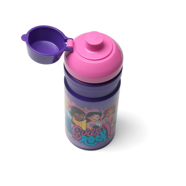 Komplet posode za prigrizke in stekleničke za vodo LEGO® Friends Girls Rock -image-4