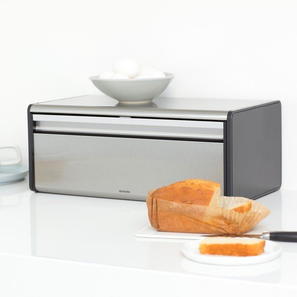 Brabantia Fall Front koš za kruh iz mat jekla-image-3
