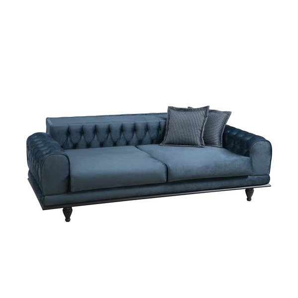 Modra sedežna garnitura 220 cm Arredo – Balcab Home-image-2
