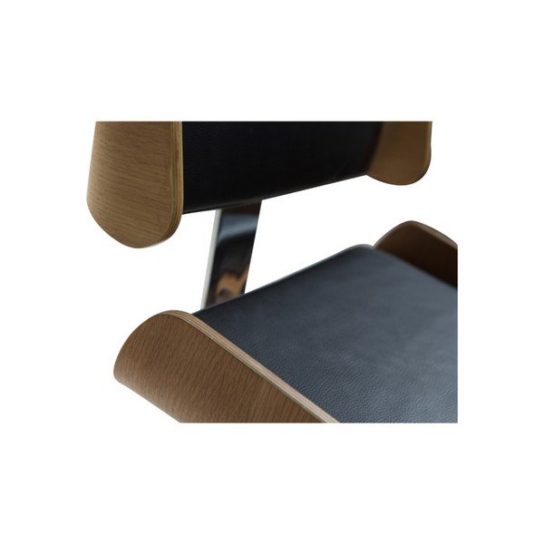 Črn pisarniški stol DAN-FORM Denmark Retro-image-3