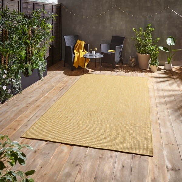 Rumena zunanja preproga 200x290 cm POP! – Think Rugs-image-1