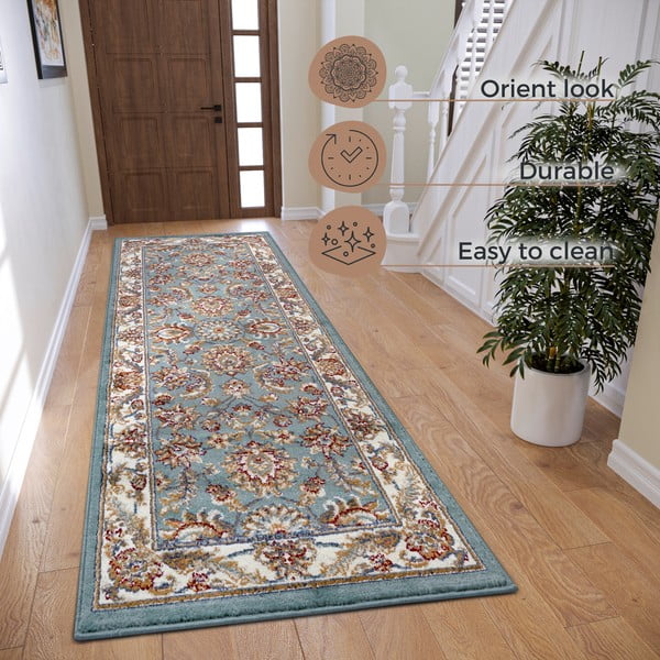 Mentolno zelen tekač 80x240 cm Orient Reni – Hanse Home-image-4