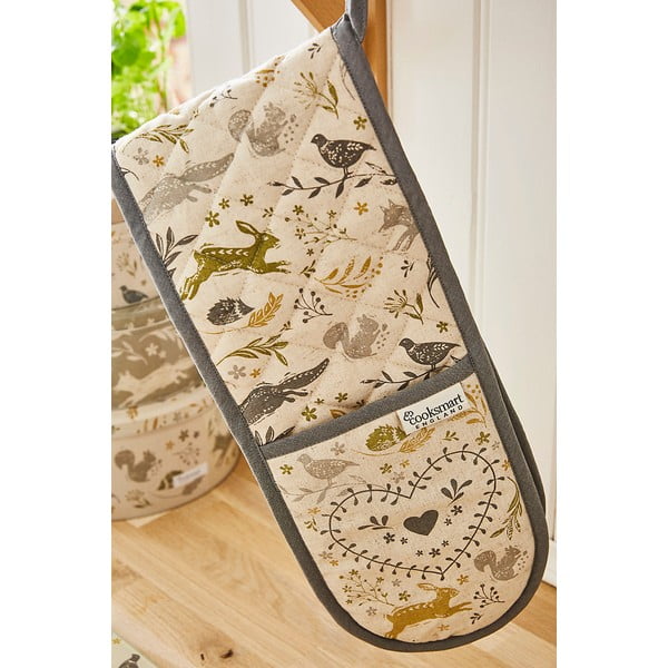 Bombažna kuhinjska oprijemalka Cooksmart ® Woodie-image-1