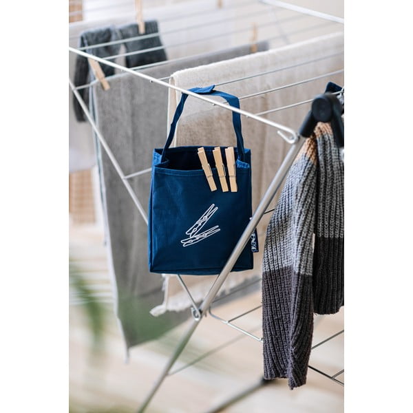 Modra viseča košara Wenko Peg za perilo-image-1