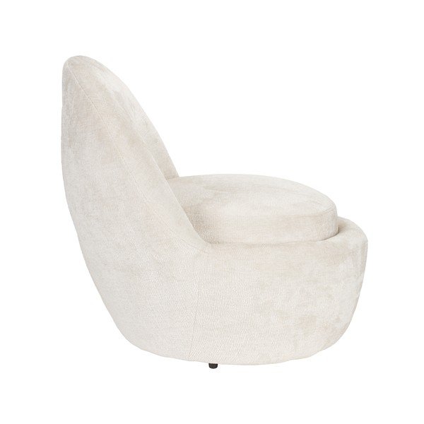 Kremno bel fotelj Nash – White Label-image-3