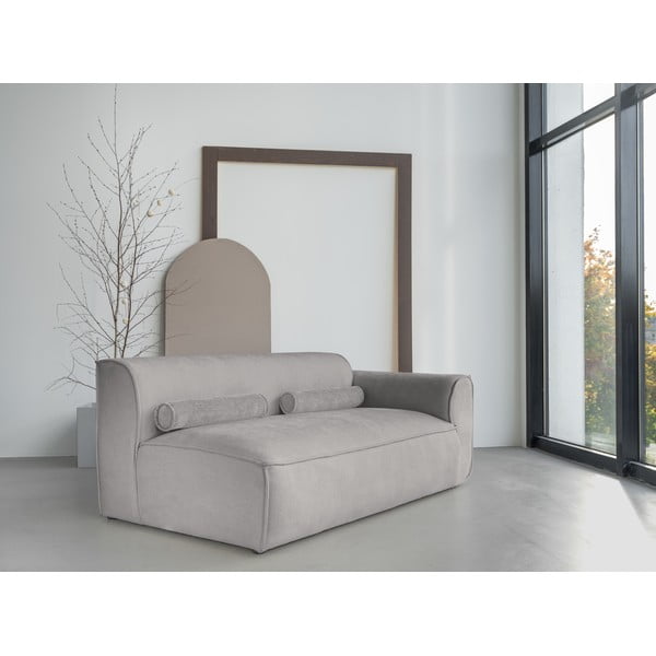 Svetlo siv modul za sedežno garnituro (desni kot) Flex Felix – Miuform-image-1