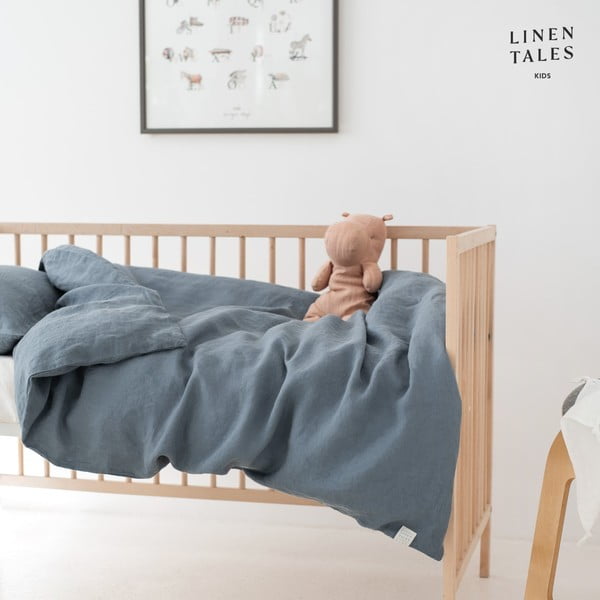 Lanena otroška posteljnina 140x200 cm – Linen Tales-image-2