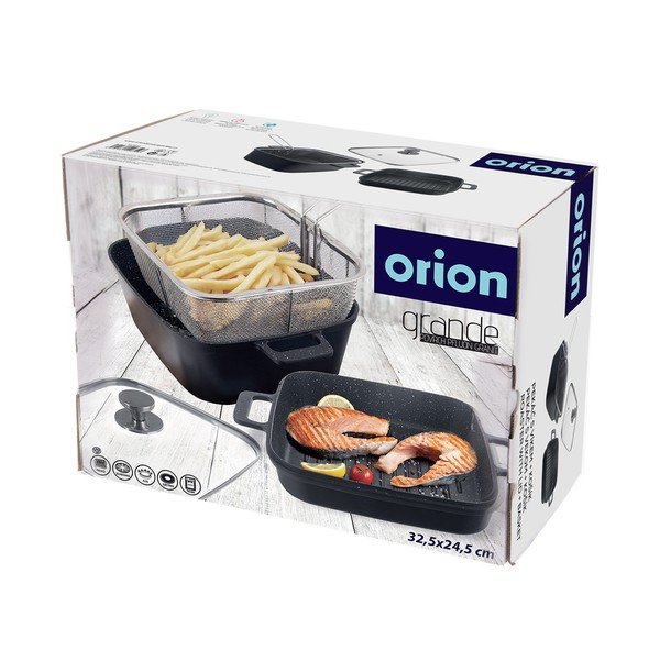 Aluminijasti pekači v kompletu 2 ks 24,5x32,5 cm GRANDE – Orion-image-4
