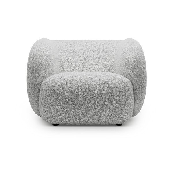 Svetlo siv fotelj Kate – Micadoni -image-1