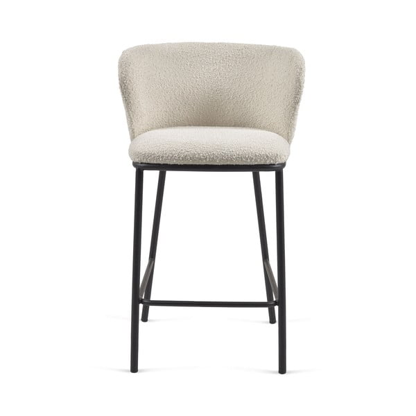 Bel barski stol (višina sedeža 65 cm) Ciselia – Kave Home-image-2