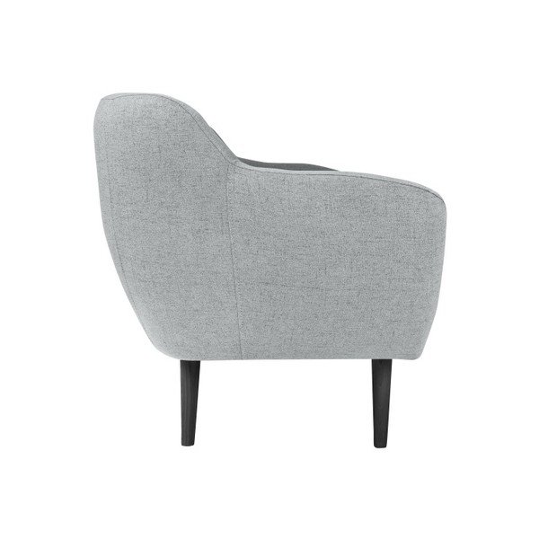 Svetlo siva zofa Mazzini Sofas Piemont, 188 cm-image-3