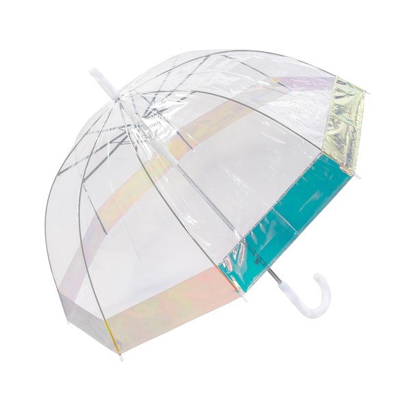 Ženski prozorni dežnik Ambiance Iridiscent, ⌀ 85 cm-image-3