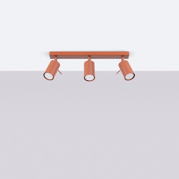 Opečnato oranžno točkovno svetilo 6x45 cm Etna – Sollux-image-3