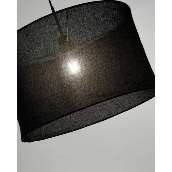 Črno senčilo ø 50 cm Mariela – Kave Home-image-4