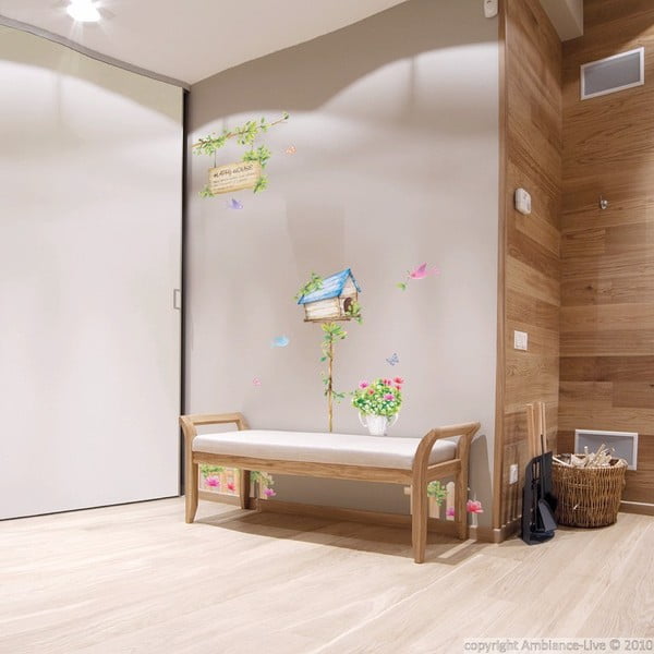 Komplet stenskih nalepk Ambiance Happy House, 42x30 cm-image-3