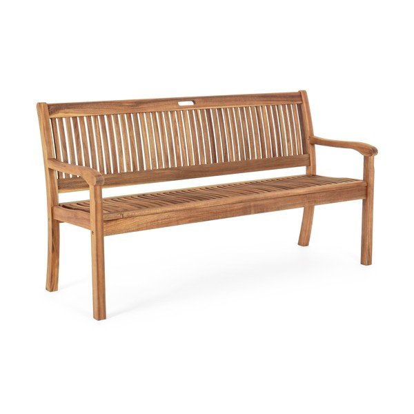 Vrtna klop iz masivnega lesa v naravni barvi Noemi – Bizzotto-image-2