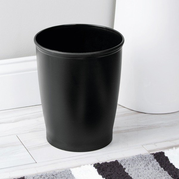 Črn koš za odpadke InterDesign Kent, 5 l-image-1
