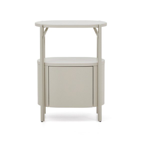 Bela omarica za pod umivalnik 60x81 cm Arely – Kave Home