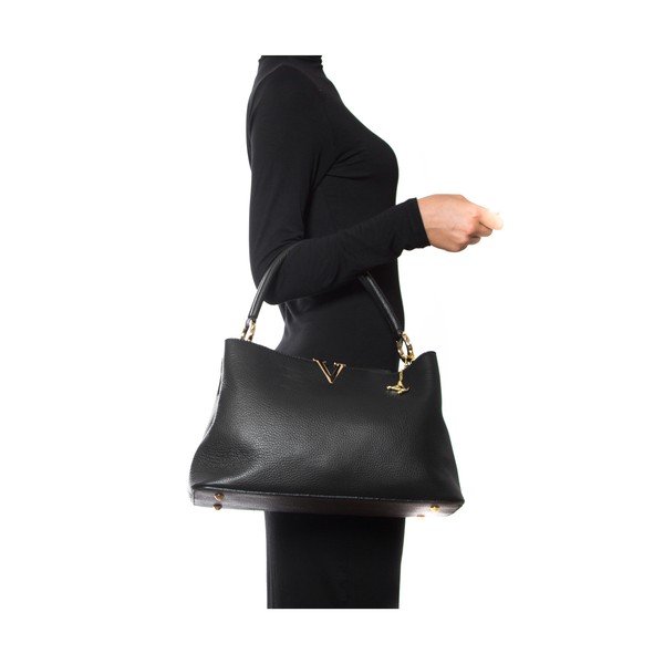 Usnjena torbica Luisa Vannini 1132 Nero-image-2