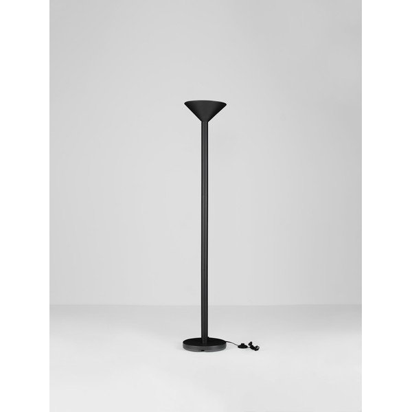Mat črna kovinska stoječa svetilka (višina 165 cm) Tazu – Nova Luce-image-4