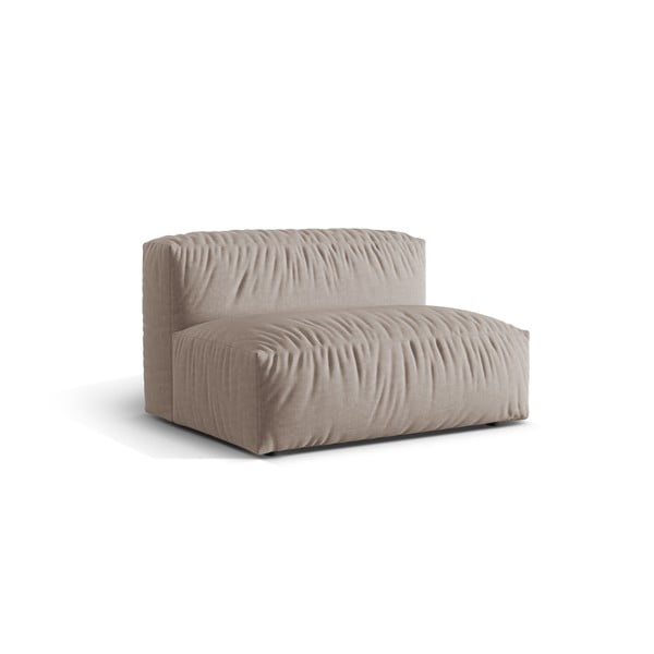Bež modul za sedežno garnituro (sredinski modul) Martina – Micadoni Home-image-1