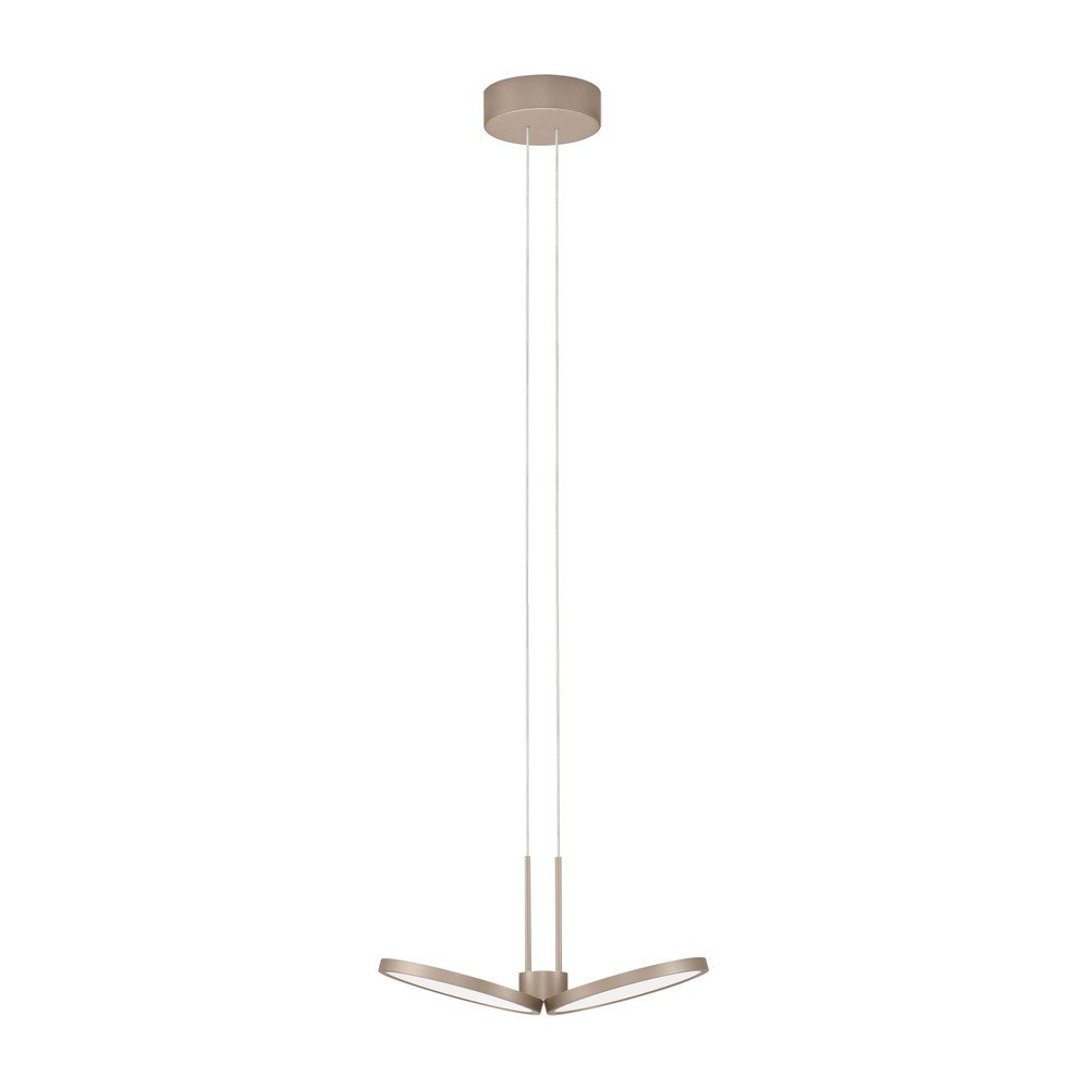Aluminijasta LED zatemnitvena viseča svetilka v mat barvi
