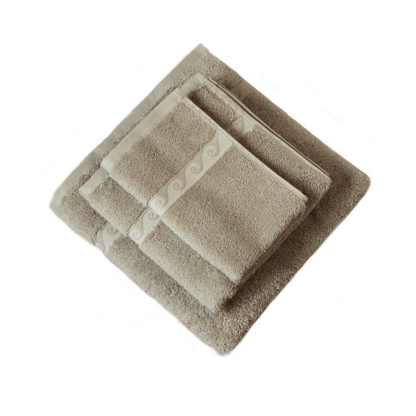 Brisača Wave 140x70, siva-image-1